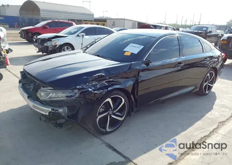 2019 Honda Accord Sport from USA, damaged, VIN 1HGCV1F36KA121555